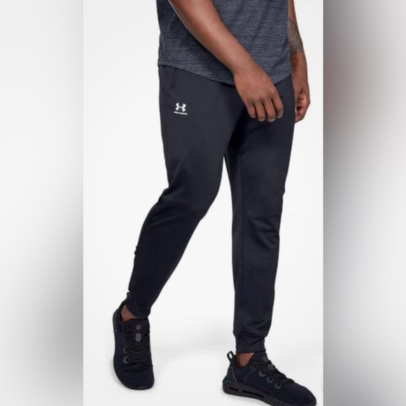 Under Armour Other - Under Armour Sportsyle Tricot Joggers Black Sweatpants Men's XXL $59.90